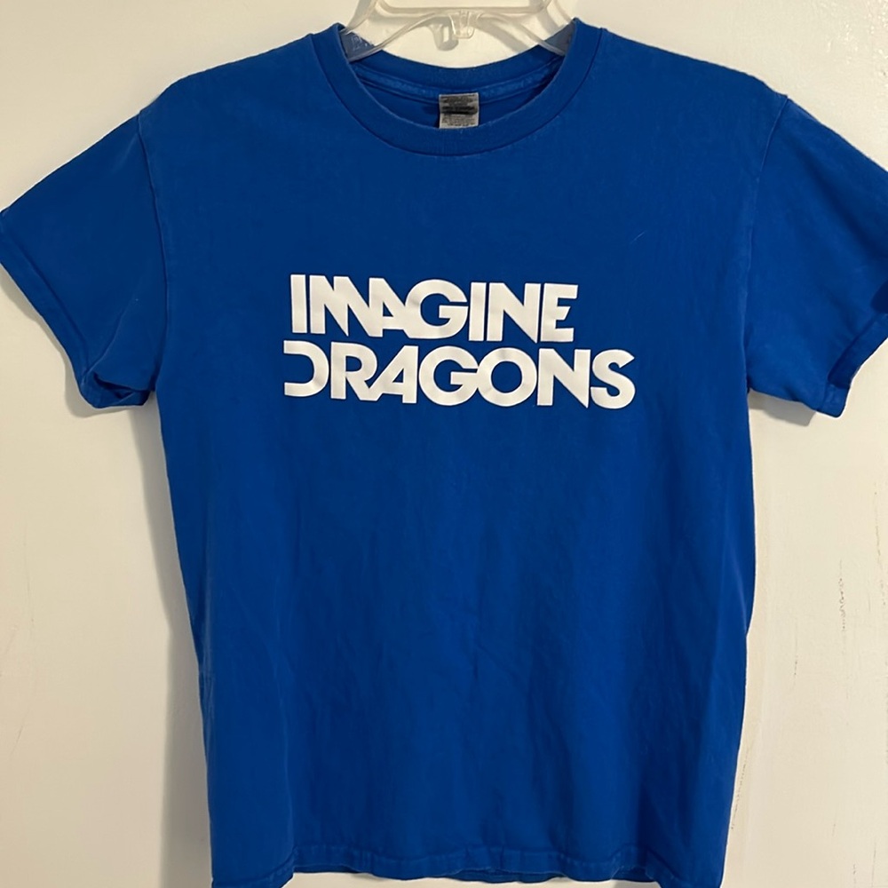 Imagine Dragons Blue Gildan Shirt Size S